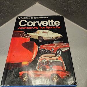 Corvette America's Only True Sports Car Hard Back Book